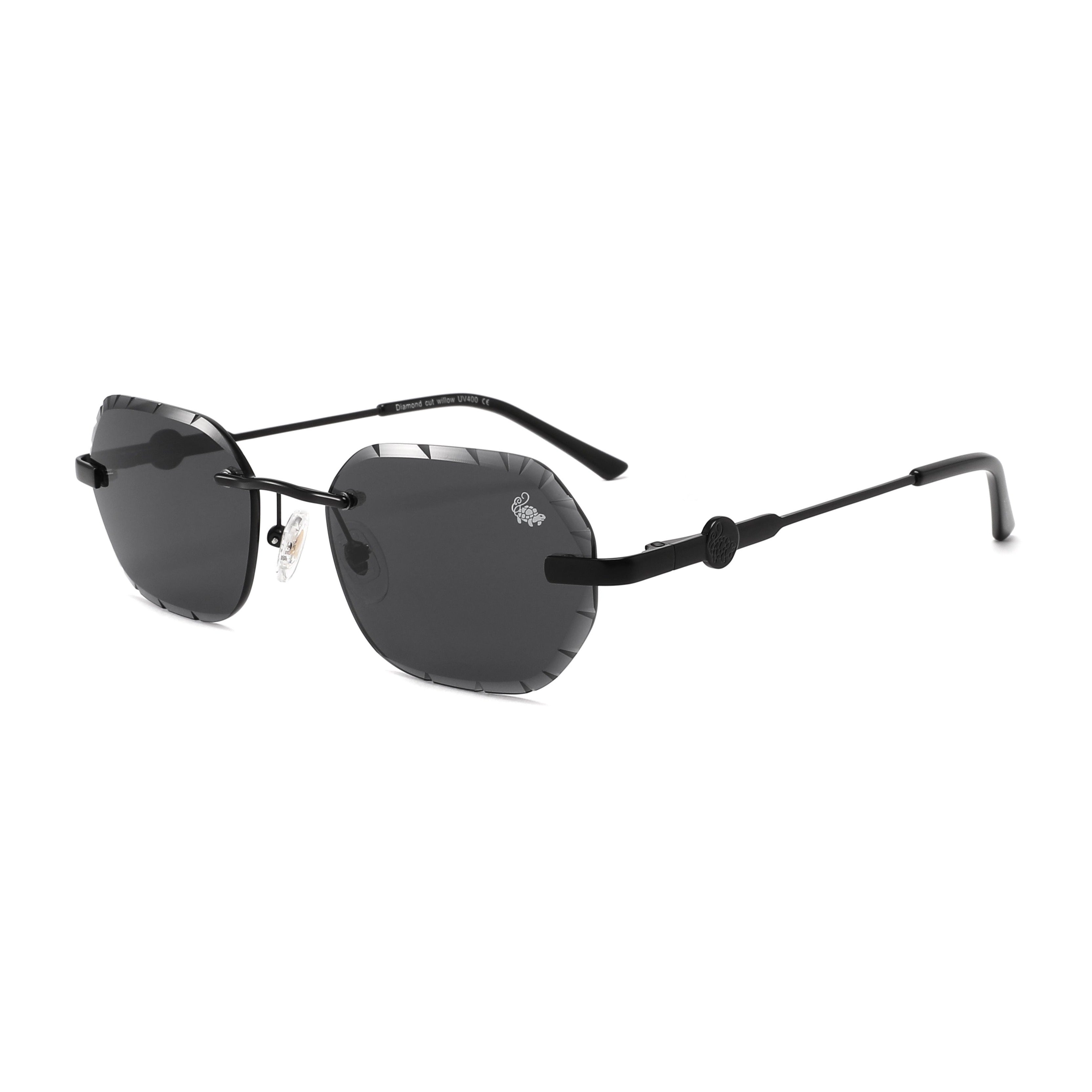 Willow Rimless — Stealth | Diamond-Cut Lenses