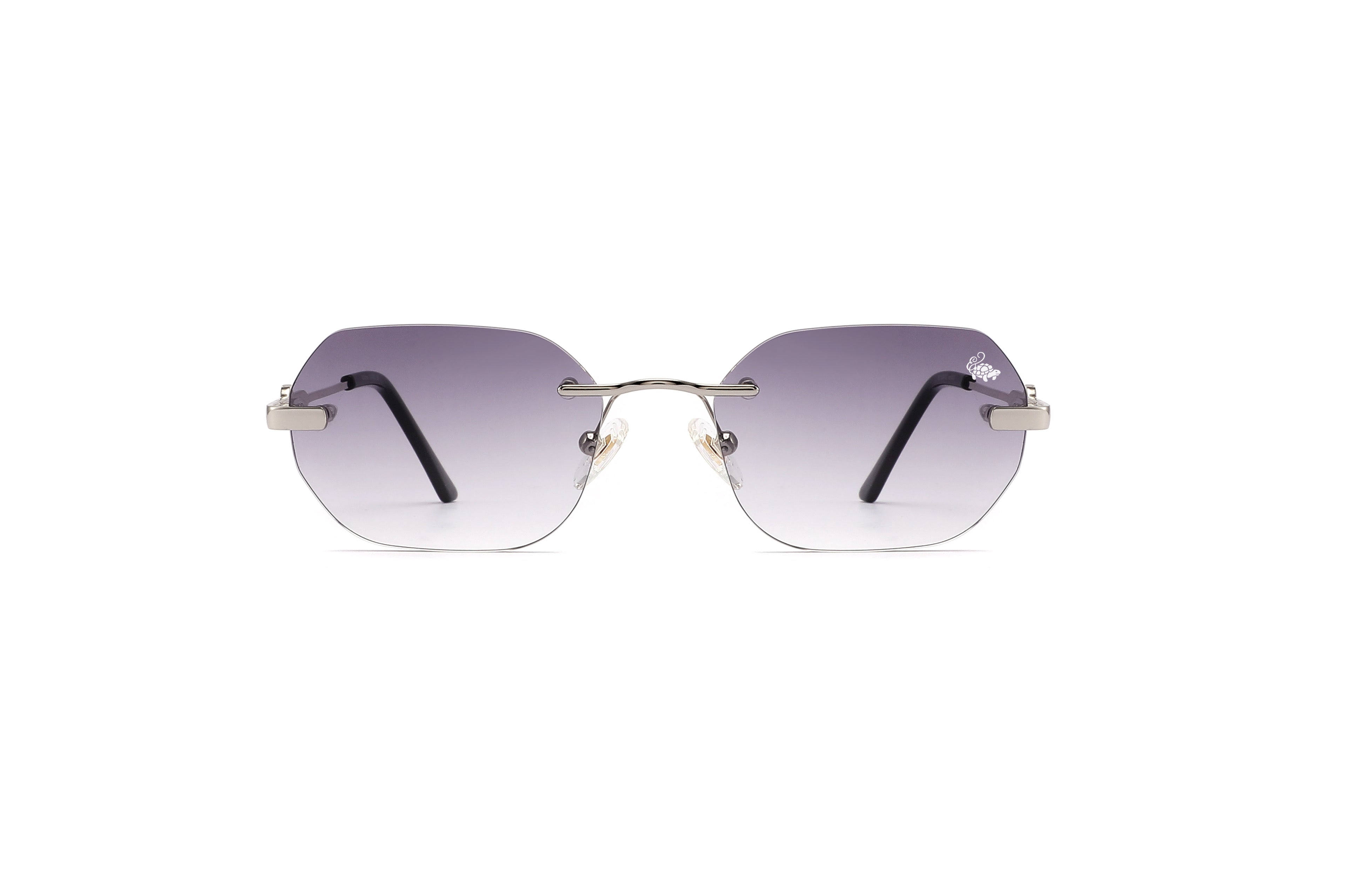 Willow Rimless — Smoke | Silver